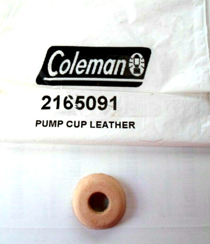 Coleman pump cup - cup, leather